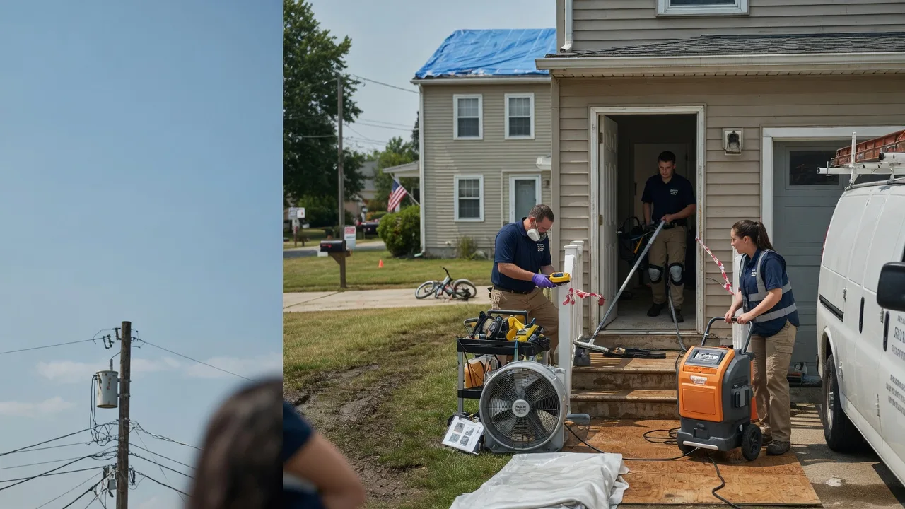 Water Damage Repair in Robinson, PA near me